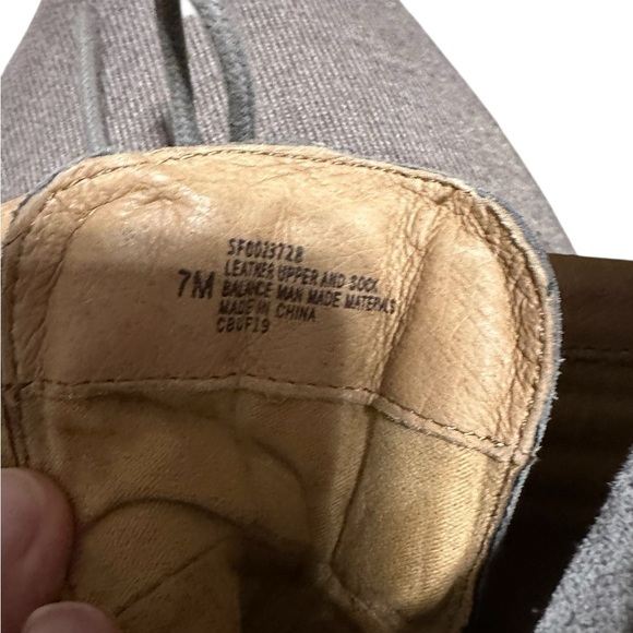 Sofft Baxter Gray Lace Up Ankle Boots with Quilted Detailing Leather Women SZ 7 - Picture 11 of 11